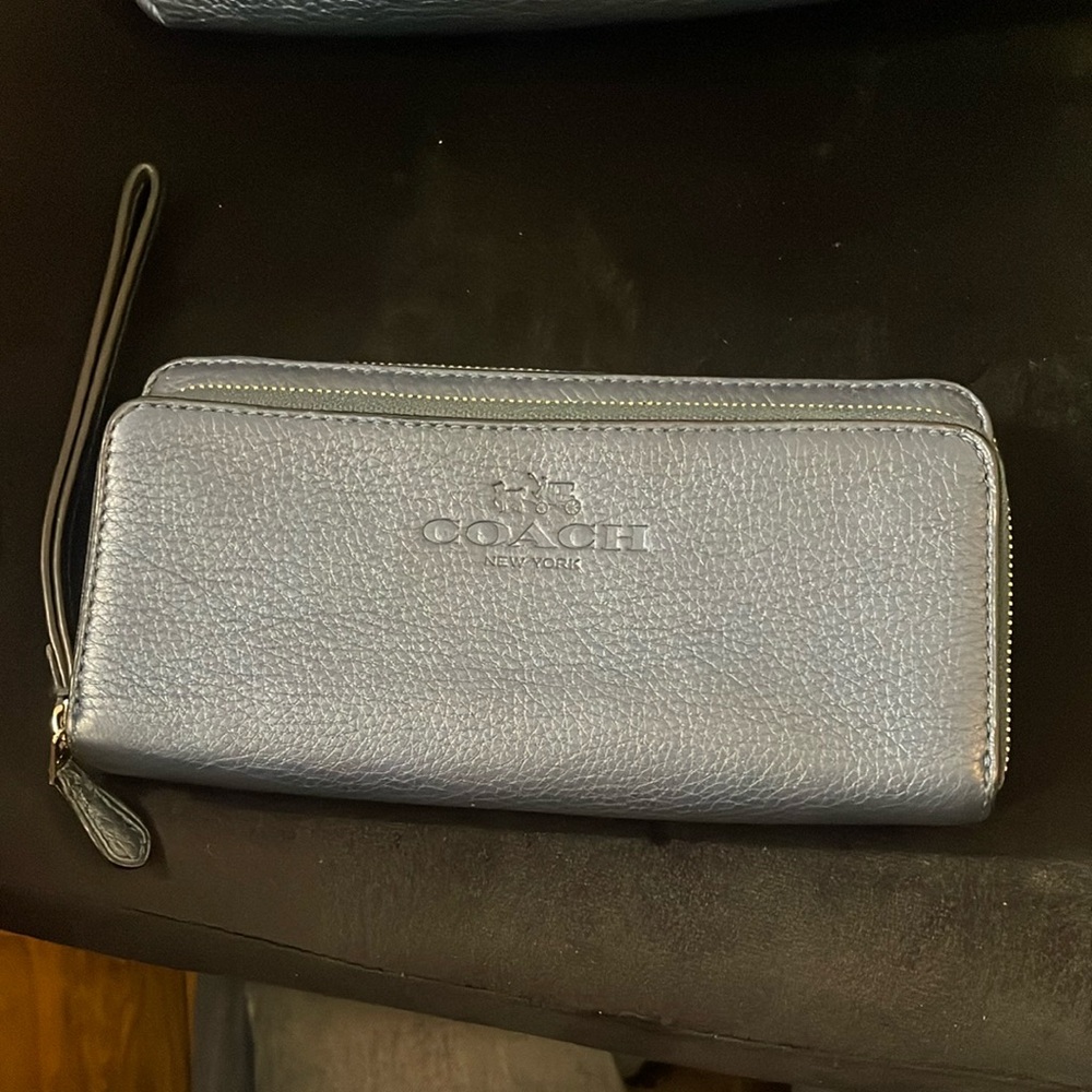 Coach Dark Blue Wallet